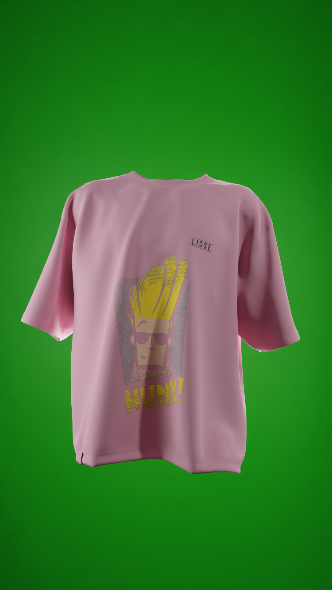 Oversized Tees - Johnny Bravo The Hunk