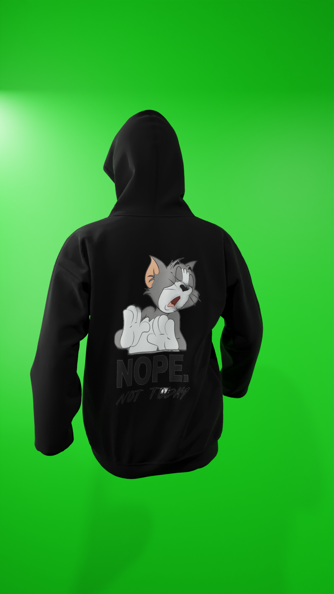 Hoodie - Tom Nope not Today