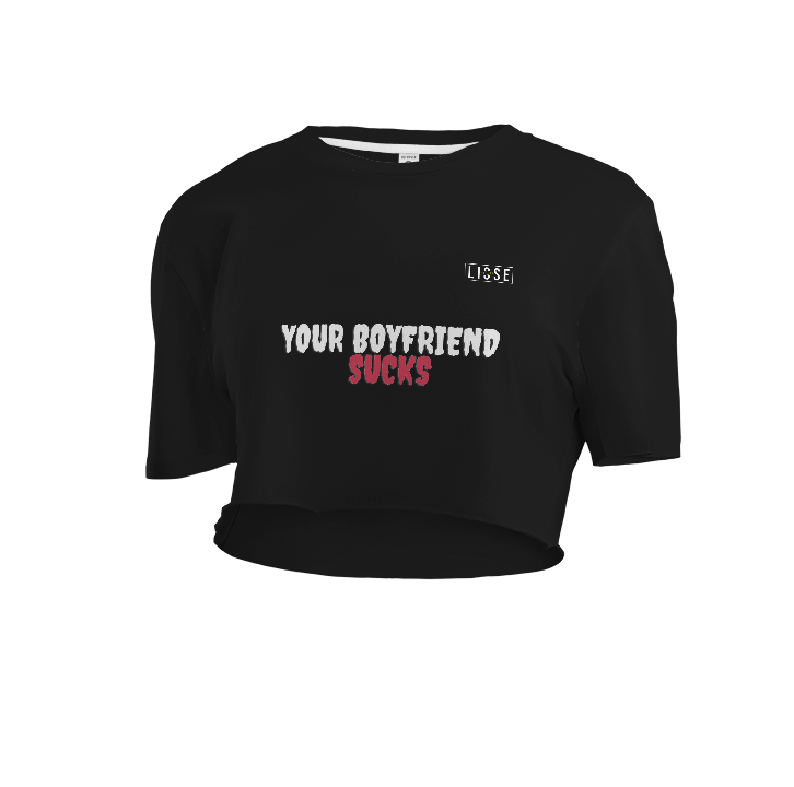 Crop Top - Boyfriend Sucks LS Original