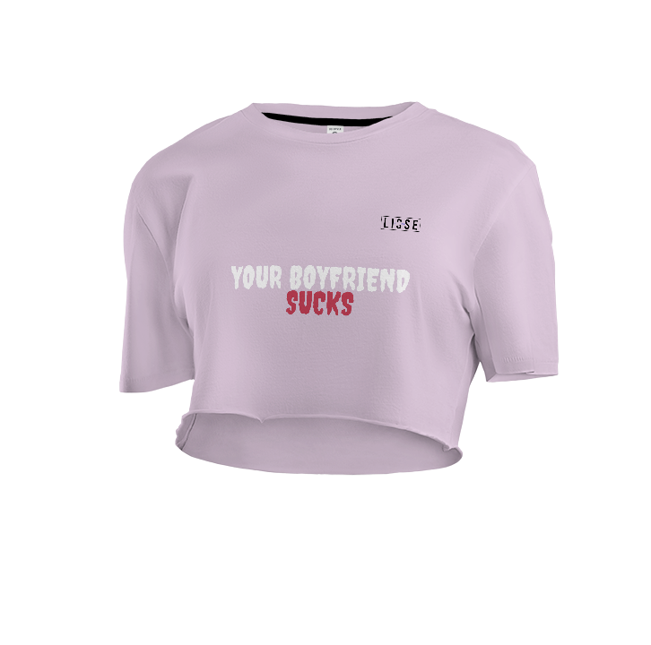 Crop Top - Boyfriend Sucks LS Original