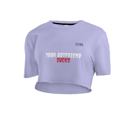 Crop Top - Boyfriend Sucks LS Original