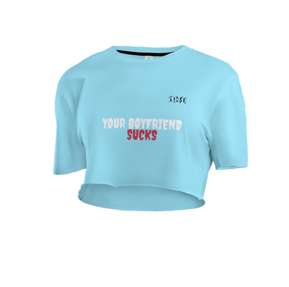 Crop Top - Boyfriend Sucks LS Original