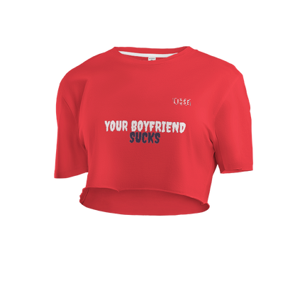 Crop Top - Boyfriend Sucks LS Original