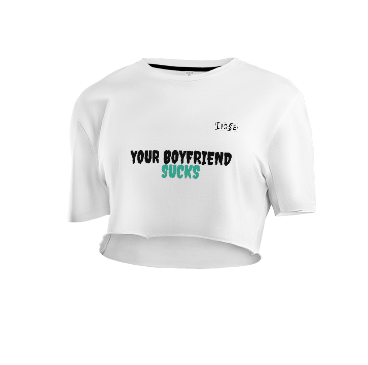 Crop Top - Boyfriend Sucks LS Original