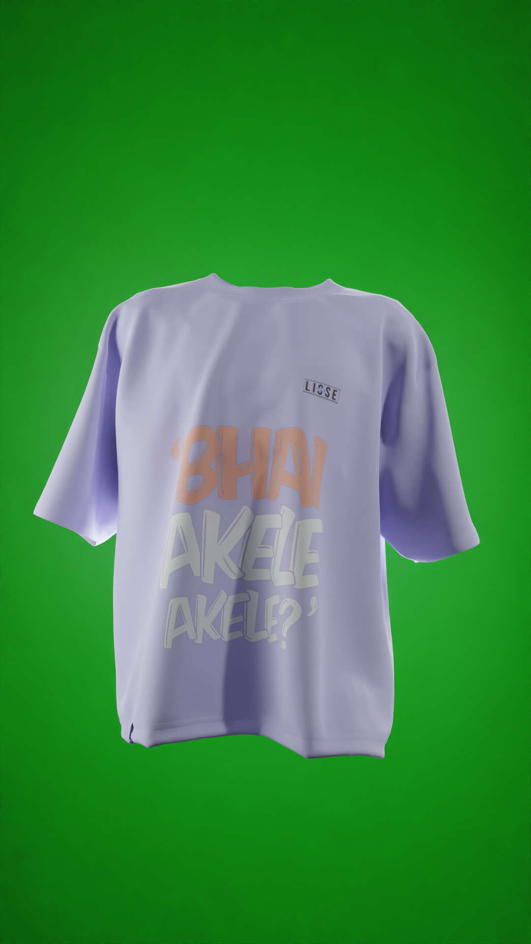 Oversized Tees - Bhai Akele Akele 😎