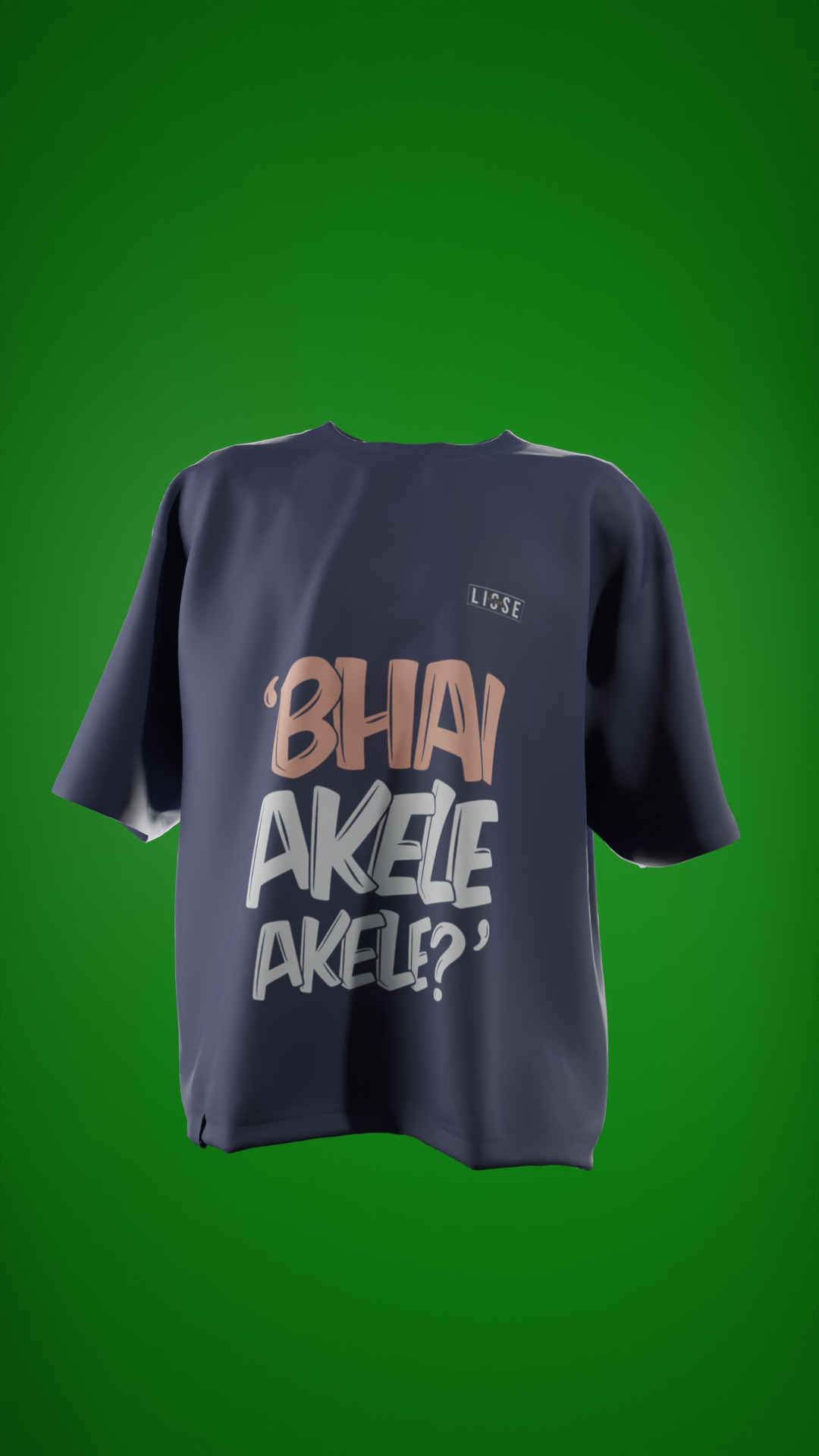 Oversized Tees - Bhai Akele Akele 😎