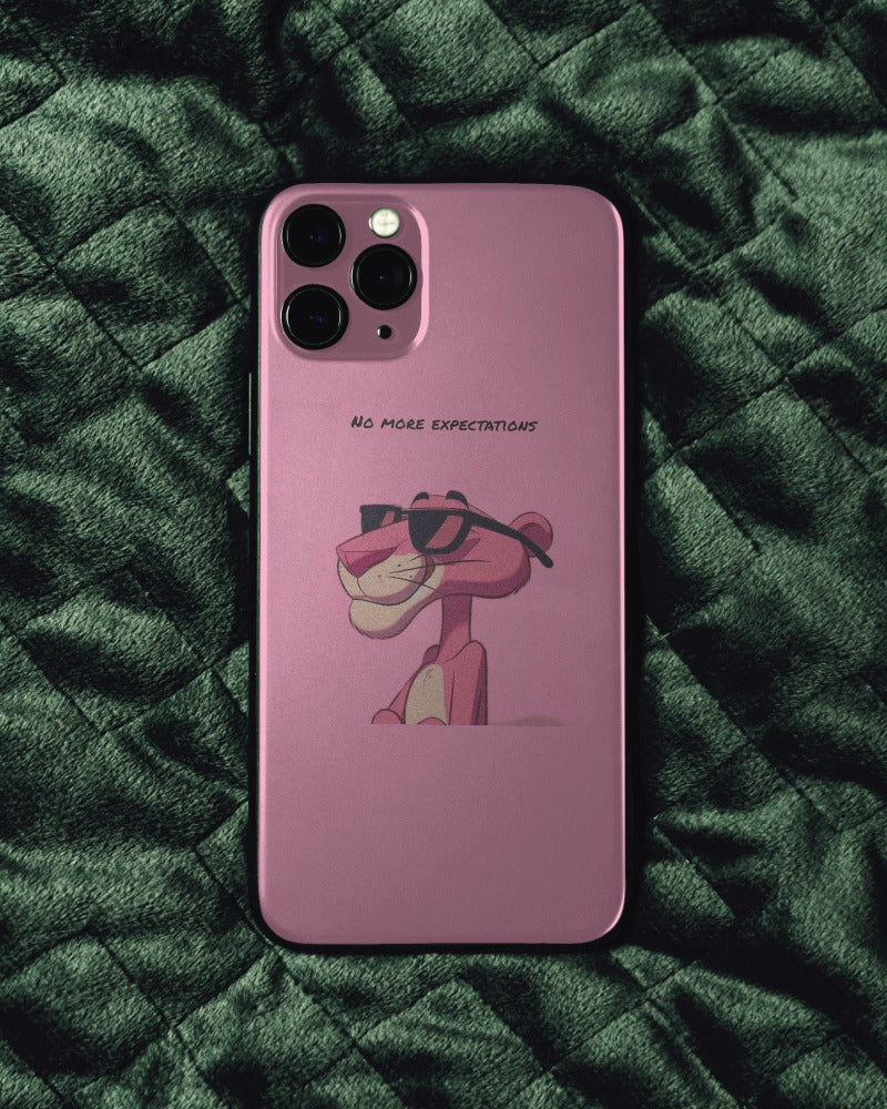 Phone Cover - Pink Panther No Expectations