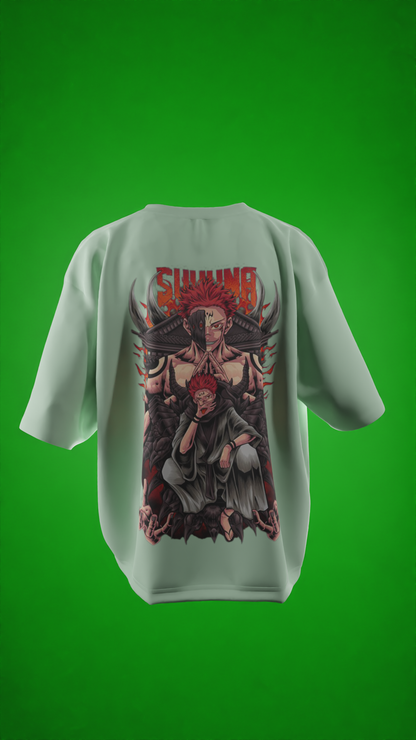 Oversized Tees - Sukuna 🔥