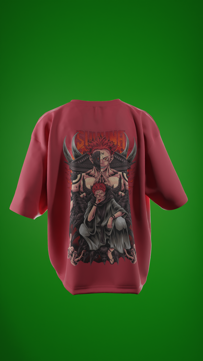 Oversized Tees - Sukuna 🔥