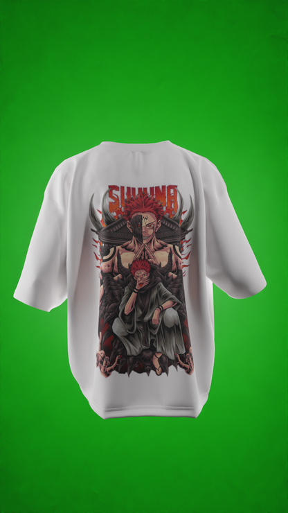 Oversized Tees - Sukuna 🔥